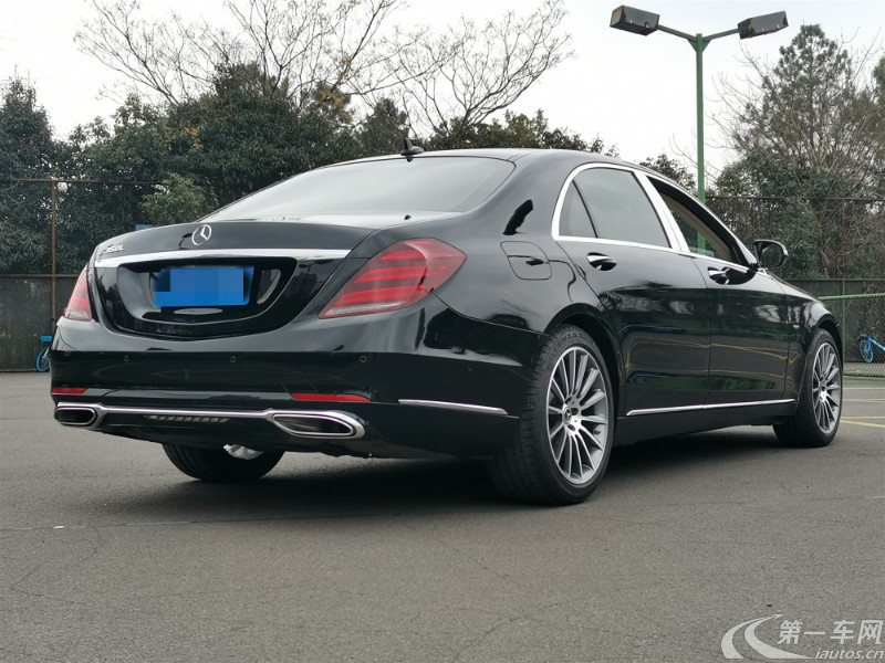 奔驰s级s350l进口2020款30t自动汽油尊享型臻藏版