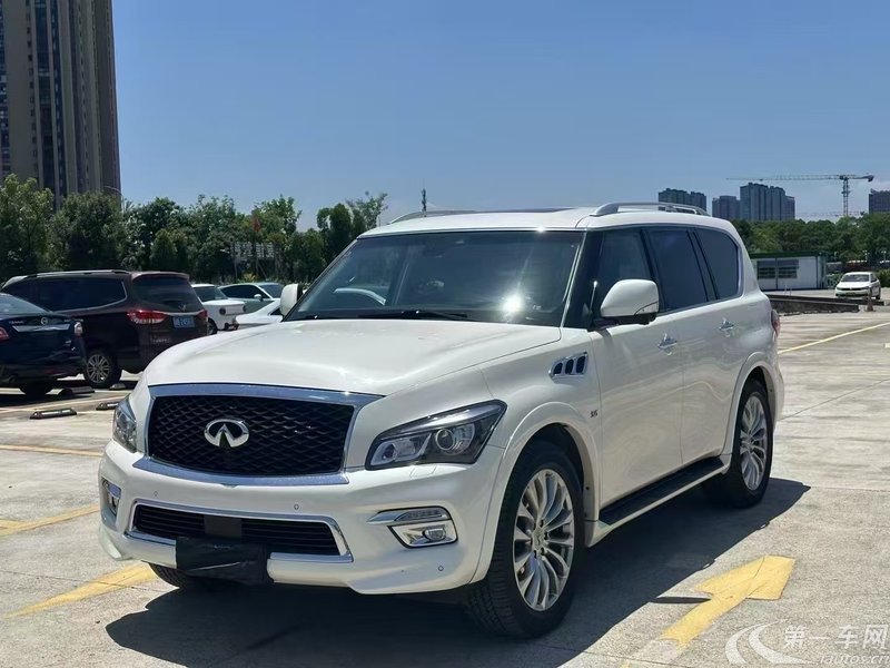 【杭州二手英菲尼迪QX80】英菲尼迪QX80 [进口] 2017款 5.6L 自动 四驱 中东版平行进口
