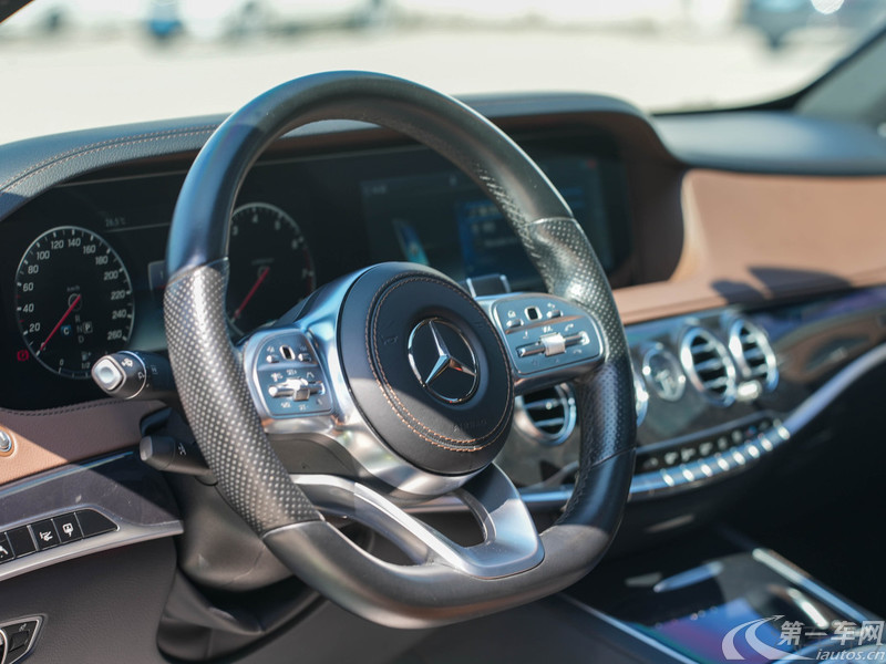奔驰S级 S450L [进口] 2020款 3.0T 自动 汽油 臻藏版 