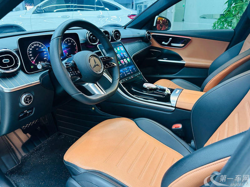 奔驰C级 C200L 2022款 1.5T 自动 运动版 (国Ⅵ) 