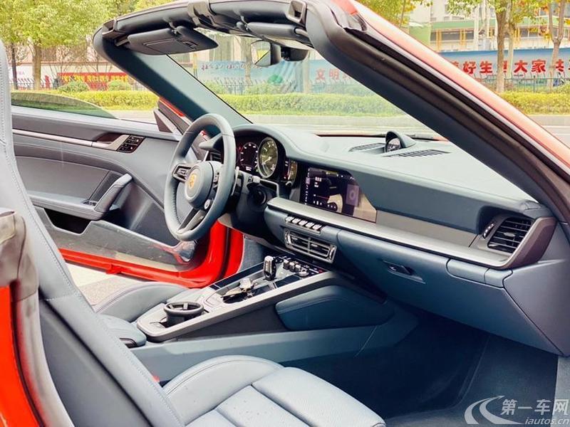 保时捷911敞篷 [进口] 2020款 3.0T 自动 Carrera4-Cabriolet 