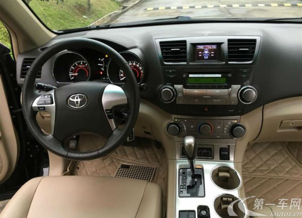 丰田汉兰达 2012款 2.7L 自动 前驱 豪华导航版 (国Ⅳ) 
