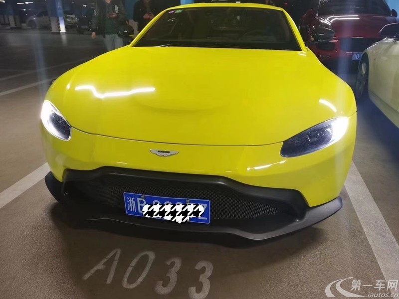 阿斯顿马丁V8 [进口] 2019款 4.0T 自动 中国色特别版珊瑚橘 