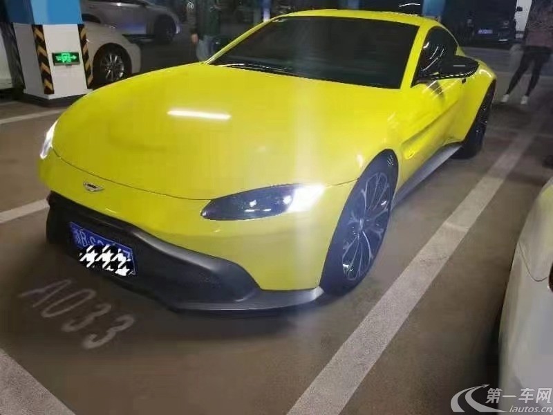阿斯顿马丁V8 [进口] 2019款 4.0T 自动 中国色特别版珊瑚橘 