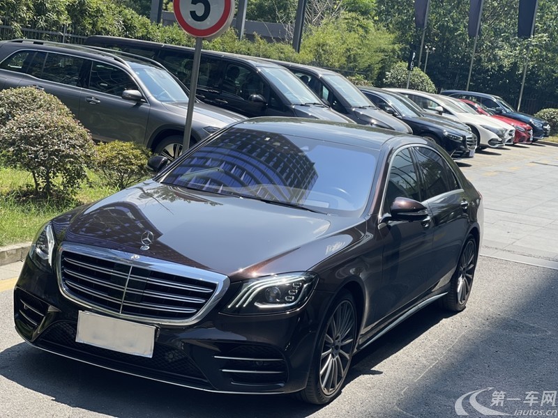 奔驰S级 S450L [进口] 2019款 3.0T 自动 汽油 