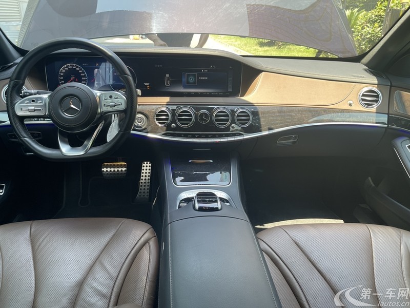 奔驰S级 S450L [进口] 2019款 3.0T 自动 汽油 