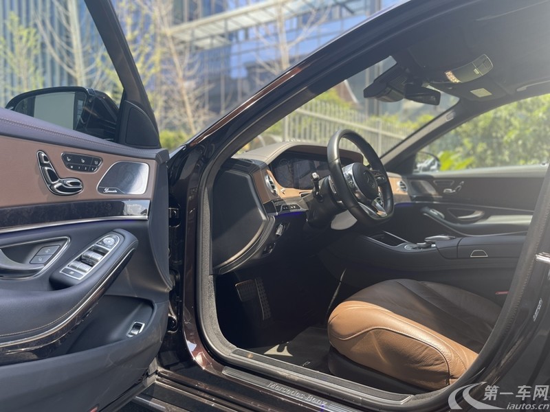 奔驰S级 S450L [进口] 2019款 3.0T 自动 汽油 