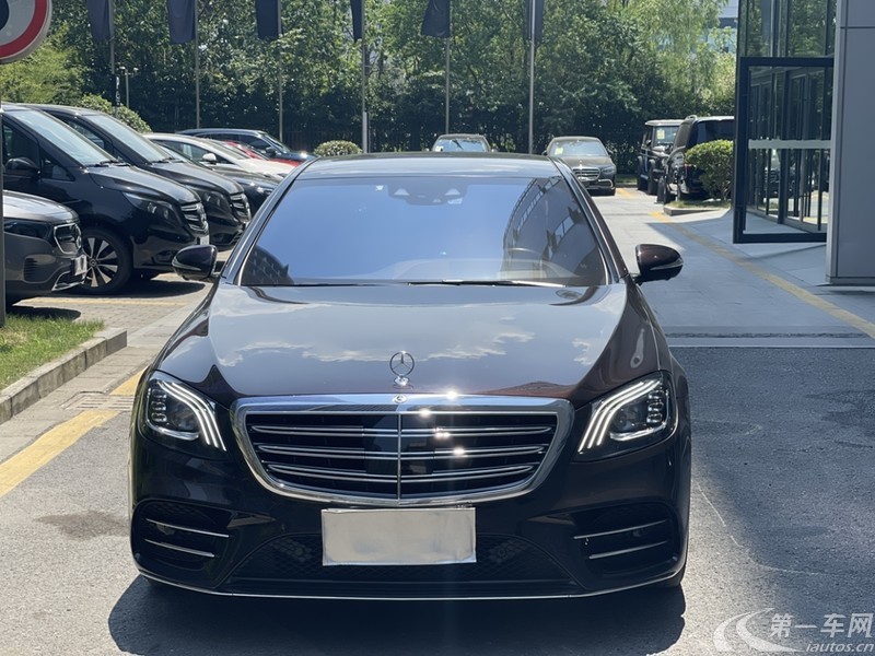 奔驰S级 S450L [进口] 2019款 3.0T 自动 汽油 