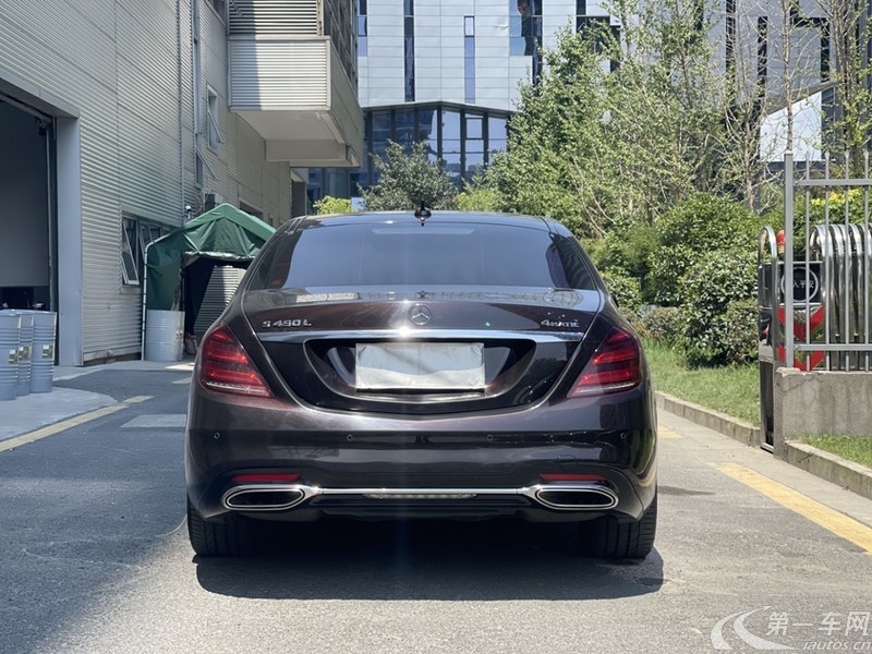 奔驰S级 S450L [进口] 2019款 3.0T 自动 汽油 