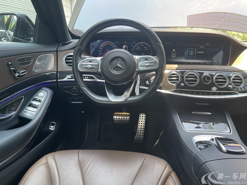 奔驰S级 S450L [进口] 2019款 3.0T 自动 汽油 