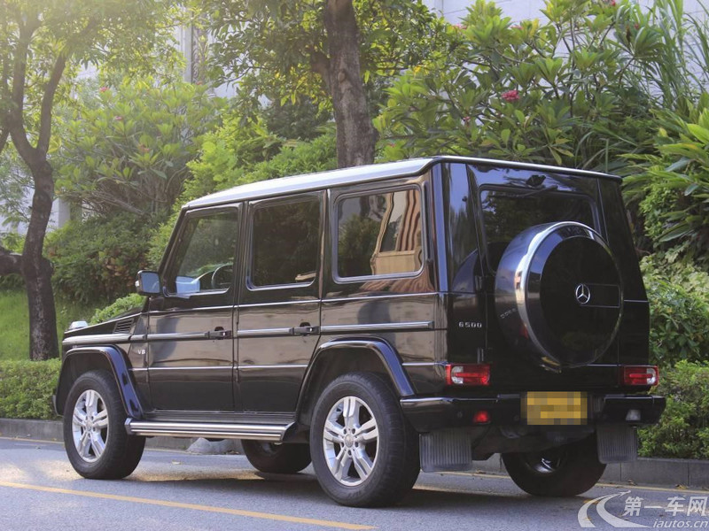 奔驰G级 G500 [进口] 2010款 5.5L 自动 汽油 (欧Ⅳ) 