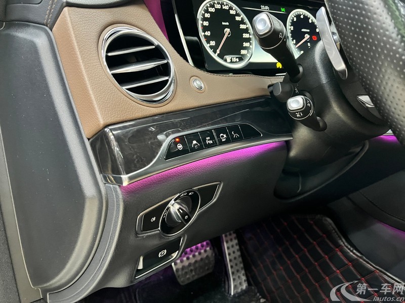 奔驰S级 S500 [进口] 2016款 4.0T 自动 汽油 加长版 (欧Ⅴ) 