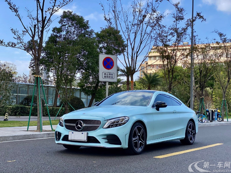 奔驰C级Coupe C260 [进口] 2019款 1.5T 自动 汽油 轿跑版 