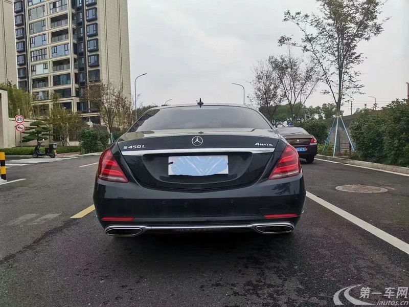 奔驰S级 S450L [进口] 2019款 3.0T 自动 汽油 