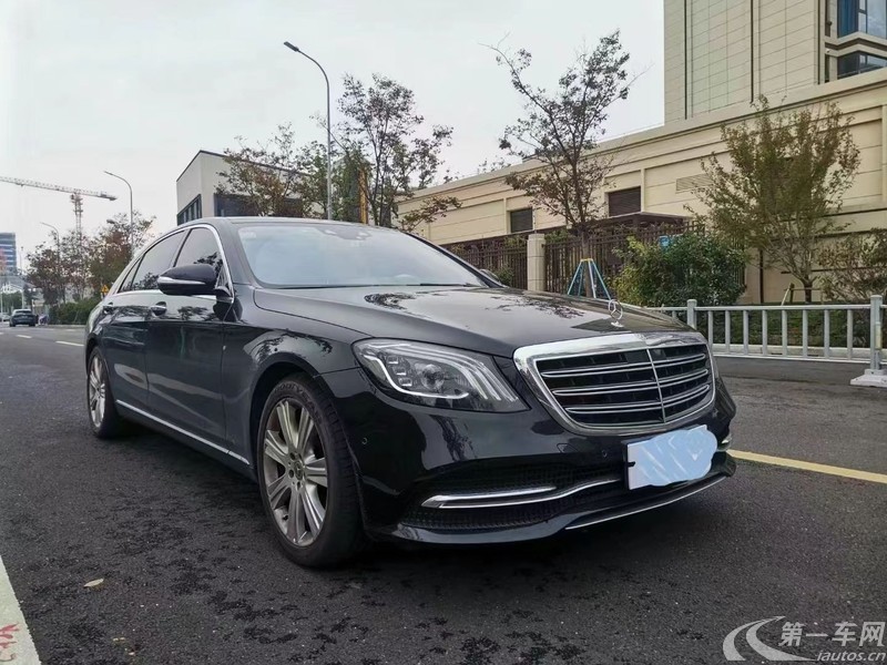 奔驰S级 S450L [进口] 2019款 3.0T 自动 汽油 