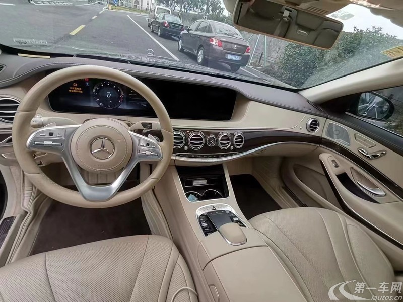 奔驰S级 S450L [进口] 2019款 3.0T 自动 汽油 