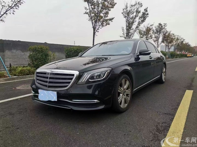 奔驰S级 S450L [进口] 2019款 3.0T 自动 汽油 