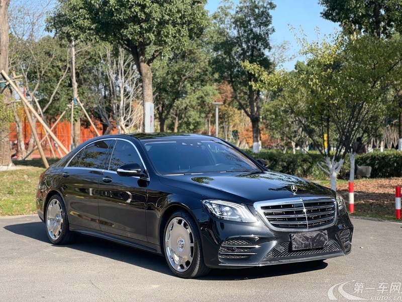 奔驰S级 S450 [进口] 2018款 3.0T 自动 汽油 加长版 