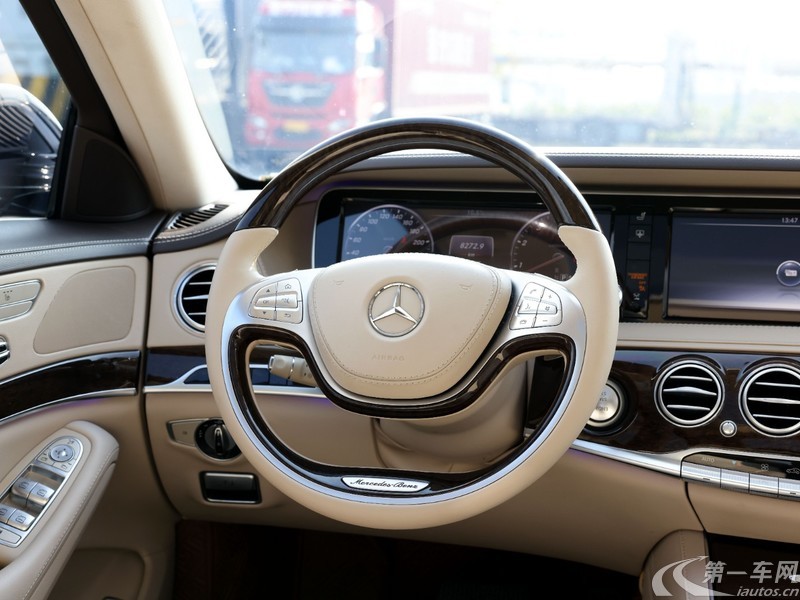 奔驰S级 S320 [进口] 2017款 3.0T 自动 汽油 商务型加长版 