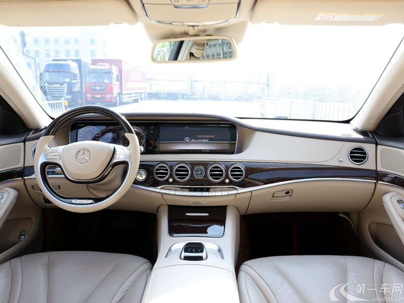 奔驰S级 S320 [进口] 2017款 3.0T 自动 汽油 商务型加长版 