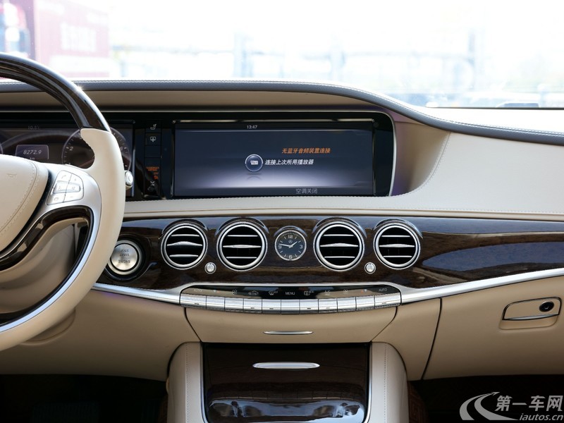 奔驰S级 S320 [进口] 2017款 3.0T 自动 汽油 商务型加长版 