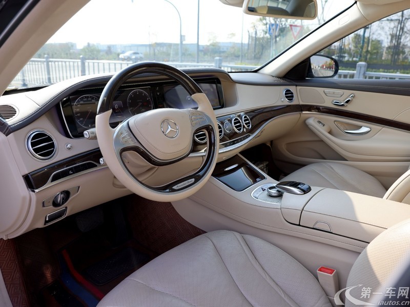 奔驰S级 S320 [进口] 2017款 3.0T 自动 汽油 商务型加长版 