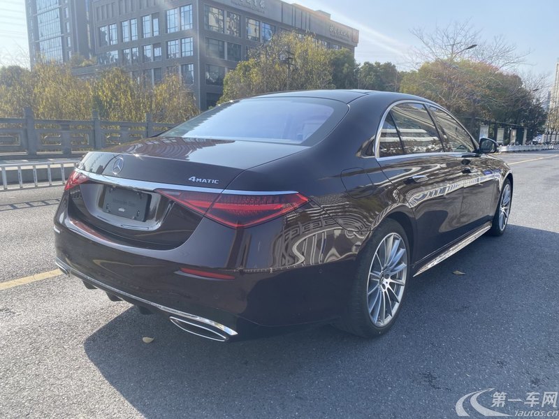 奔驰S级 S500L [进口] 2021款 3.0T 自动 汽油 