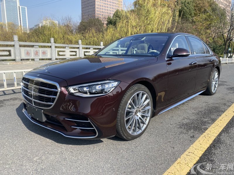 奔驰S级 S500L [进口] 2021款 3.0T 自动 汽油 