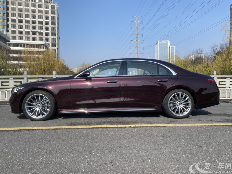 奔驰S级 S500L [进口] 2021款 3.0T 自动 汽油 