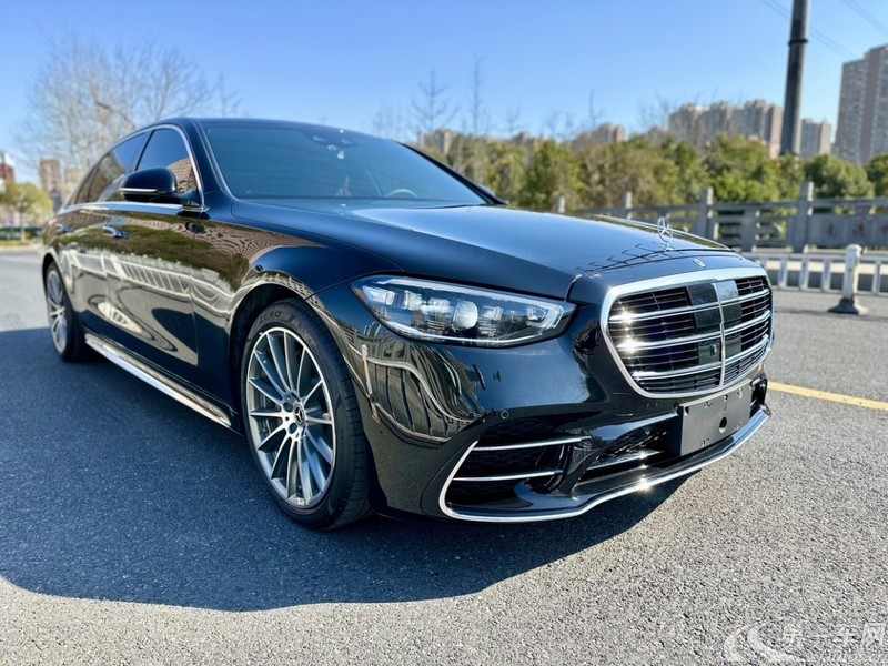 奔驰S级 S450L [进口] 2022款 2.5T 自动 汽油 改款 