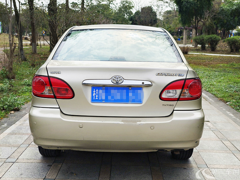 丰田花冠 2005款 1.8L 自动 GLX-I-1周年纪念版 (国Ⅱ) 