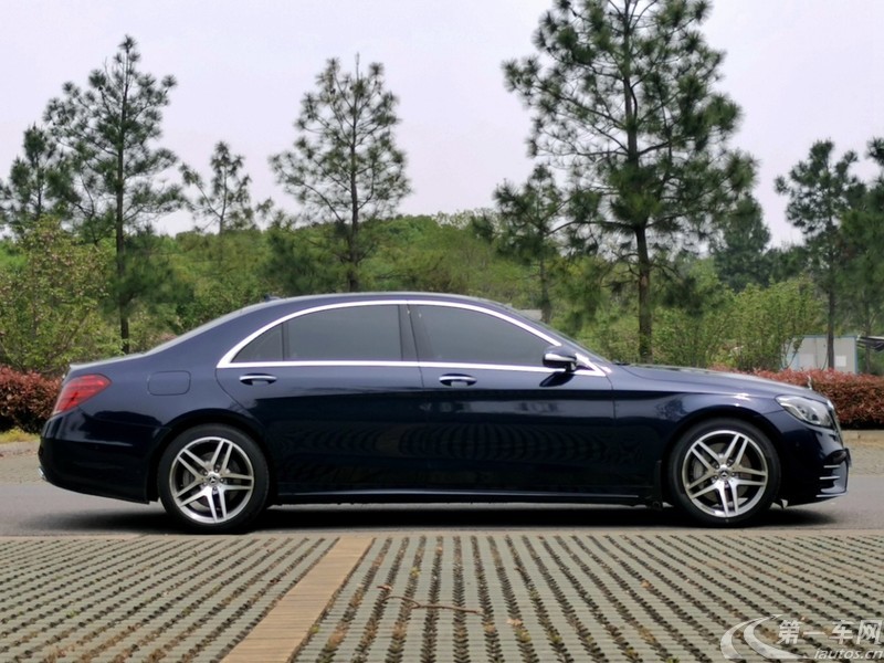 奔驰S级 S450 [进口] 2018款 3.0T 自动 汽油 加长版 