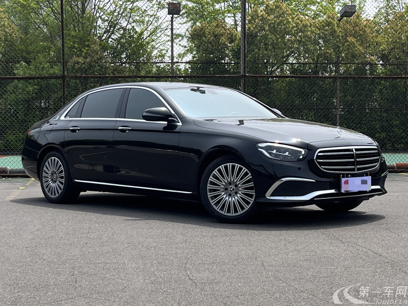【南充二手奔驰E级】奔驰E级 300L 2023款 2.0T 自动 汽油 运动豪华型
