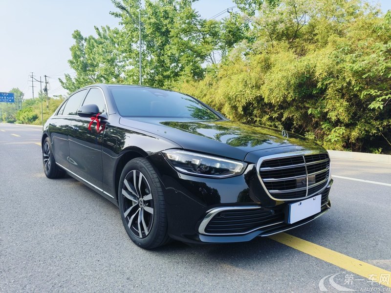 奔驰S级 S400L [进口] 2022款 2.5T 自动 汽油 豪华型 