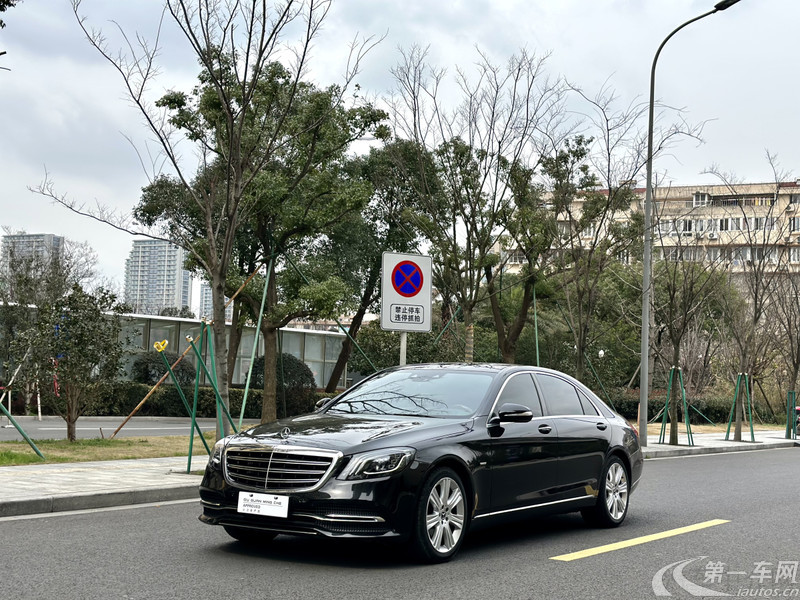 奔驰S级 S350L [进口] 2019款 3.0T 自动 汽油 豪华型 