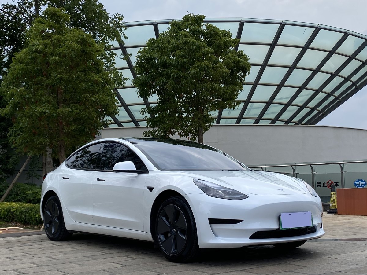 特斯拉MODEL 3 2022款 自动 后轮驱动版 纯电动价格0万 