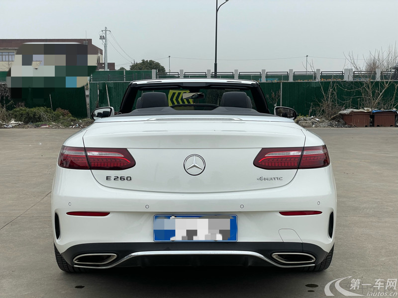 奔驰E级敞篷 E260 [进口] 2021款 1.5T 自动 敞篷轿跑车 