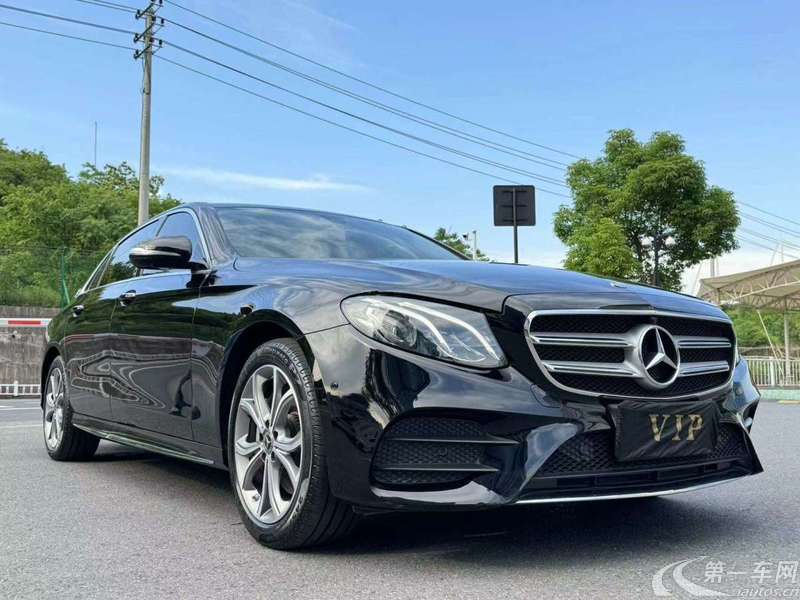 【淮安二手奔驰E级】奔驰E级 E300L 2019款 2.0T 自动 汽油 运动时尚型改款