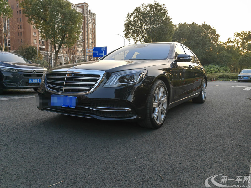 奔驰S级 S450 [进口] 2018款 3.0T 自动 汽油 加长版 