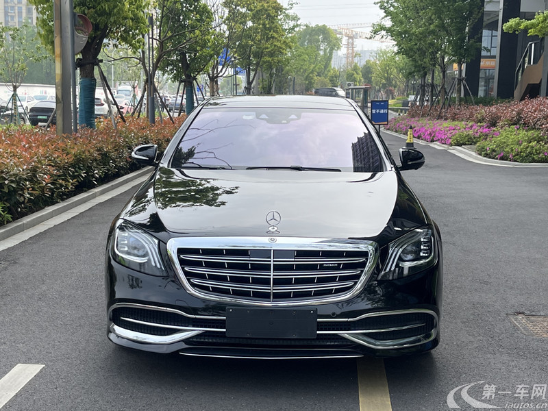 奔驰S级 S450 [进口] 2018款 3.0T 自动 汽油 加长版 