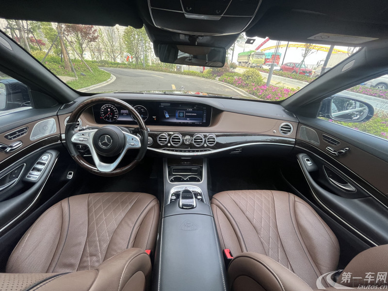 奔驰S级 S450 [进口] 2018款 3.0T 自动 汽油 加长版 