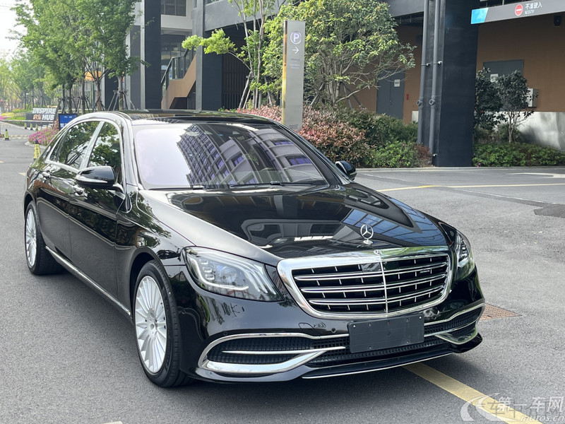 奔驰S级 S450 [进口] 2018款 3.0T 自动 汽油 加长版 