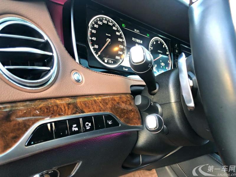 奔驰S级 S400 [进口] 2014款 3.0T 自动 汽油 尊贵型加长版 