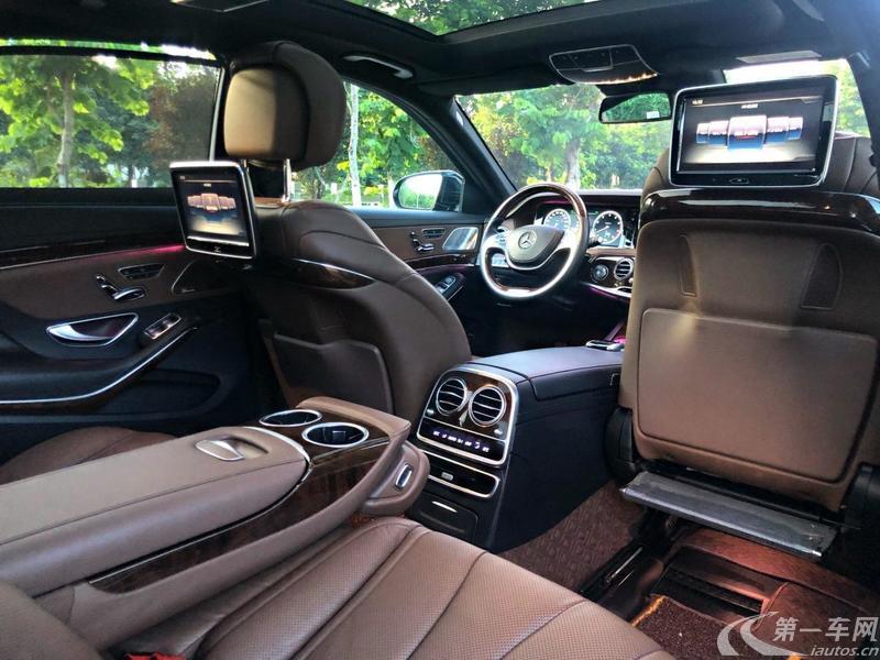 奔驰S级 S400 [进口] 2014款 3.0T 自动 汽油 尊贵型加长版 