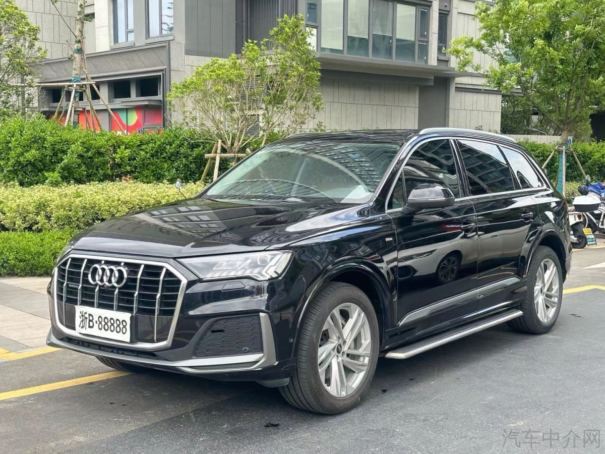 奥迪Q7 45 [进口] 2021款 2.0T 自动 运动型quattro二手车 二手S二手车 二手line价格0万