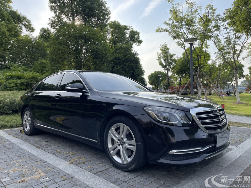 奔驰S级 S350L [进口] 2018款 3.0T 自动 汽油 