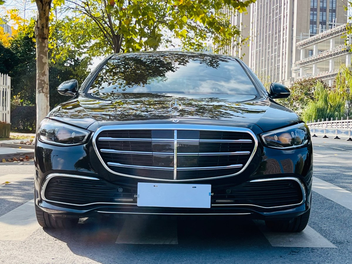 奔驰S级 S450L [进口] 2022款 2.5T 自动 汽油 改款价格0万