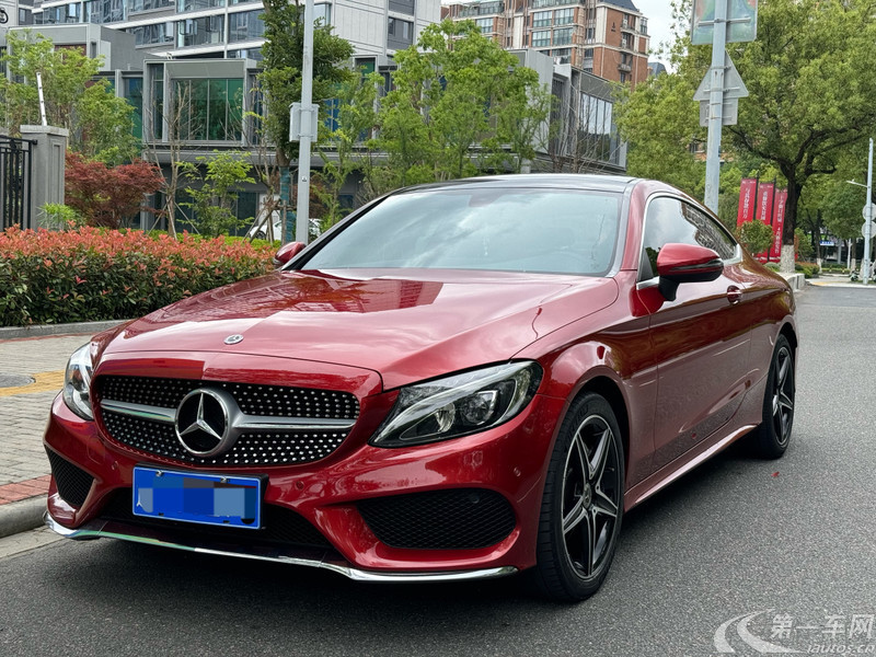 奔驰C级Coupe C200 [进口] 2017款 2.0T 自动 汽油 轿跑版 