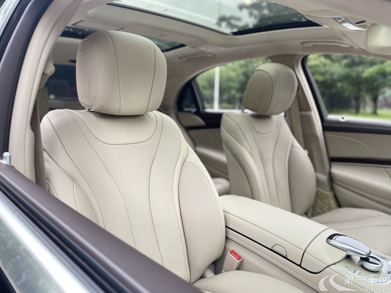 奔驰S级 S320 [进口] 2017款 3.0T 自动 汽油 商务型加长版 