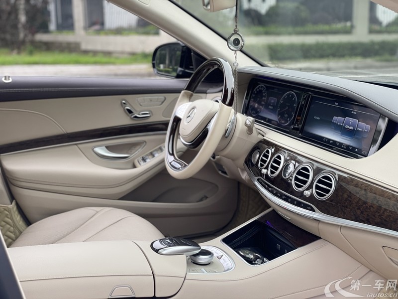 奔驰S级 S320 [进口] 2017款 3.0T 自动 汽油 商务型加长版 